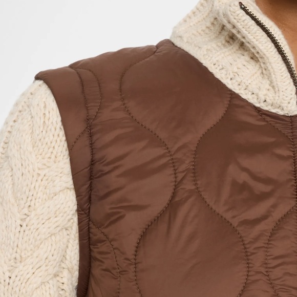 NWT Veronica Beard Patra Mixed-Media Quilted Zip-Front Jacket - Picture 10 of 12